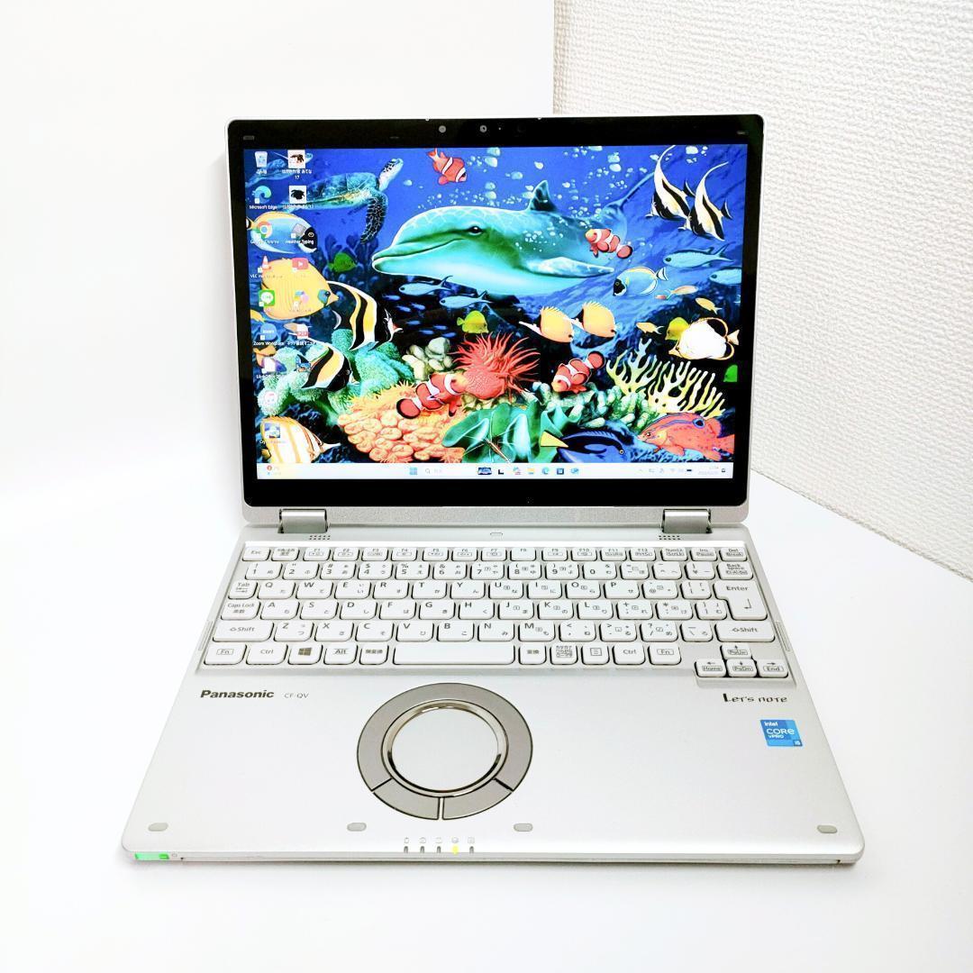 2in1✨️第11世代i5 タッチパネル レッツノート オフィス付き小型パソコン