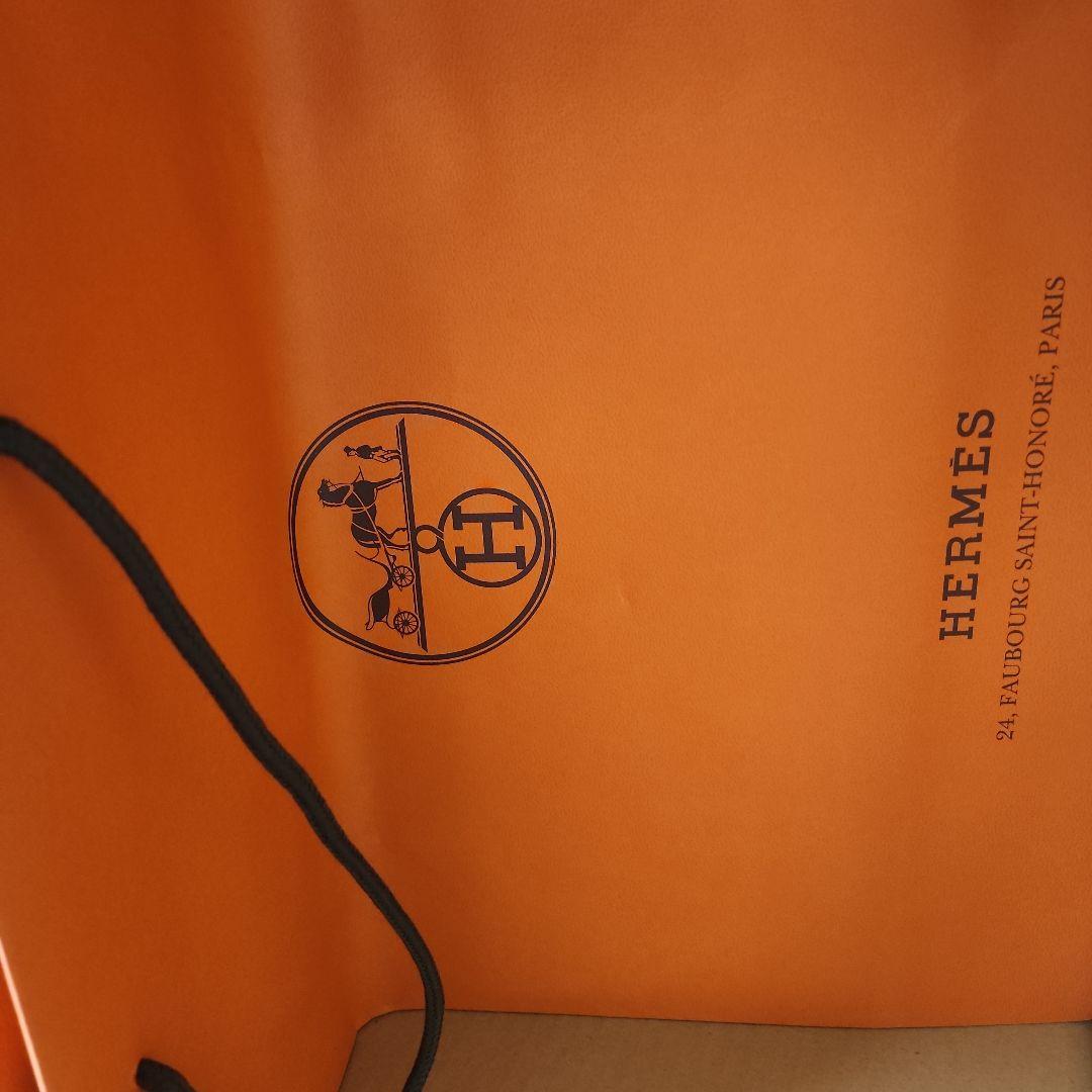 お値下げ HERMES オレンジ ギフトボックス ショッパー