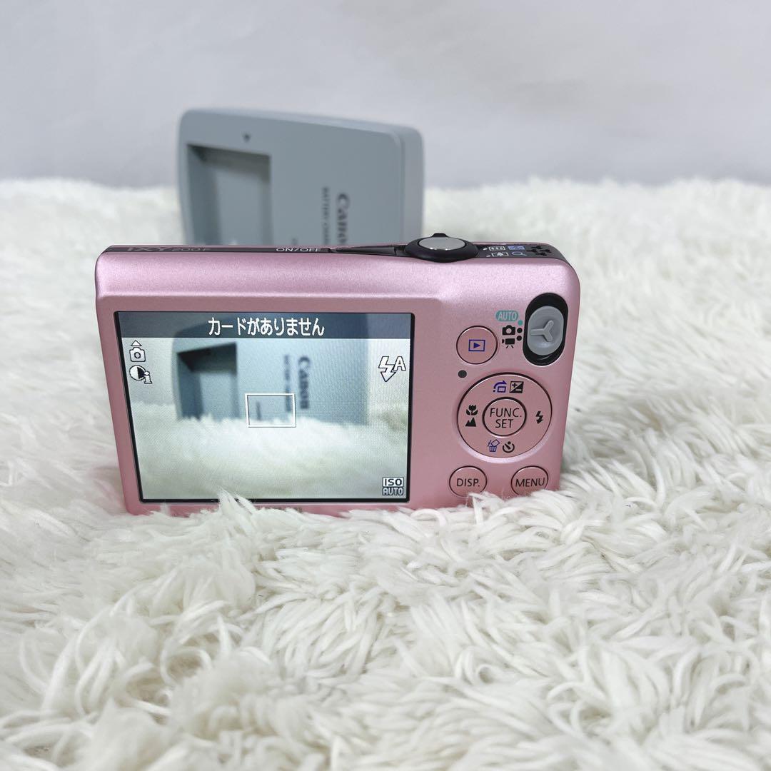 Canon IXY 200F ピンク　デジカメ　キャノン　イクシー　ピンク