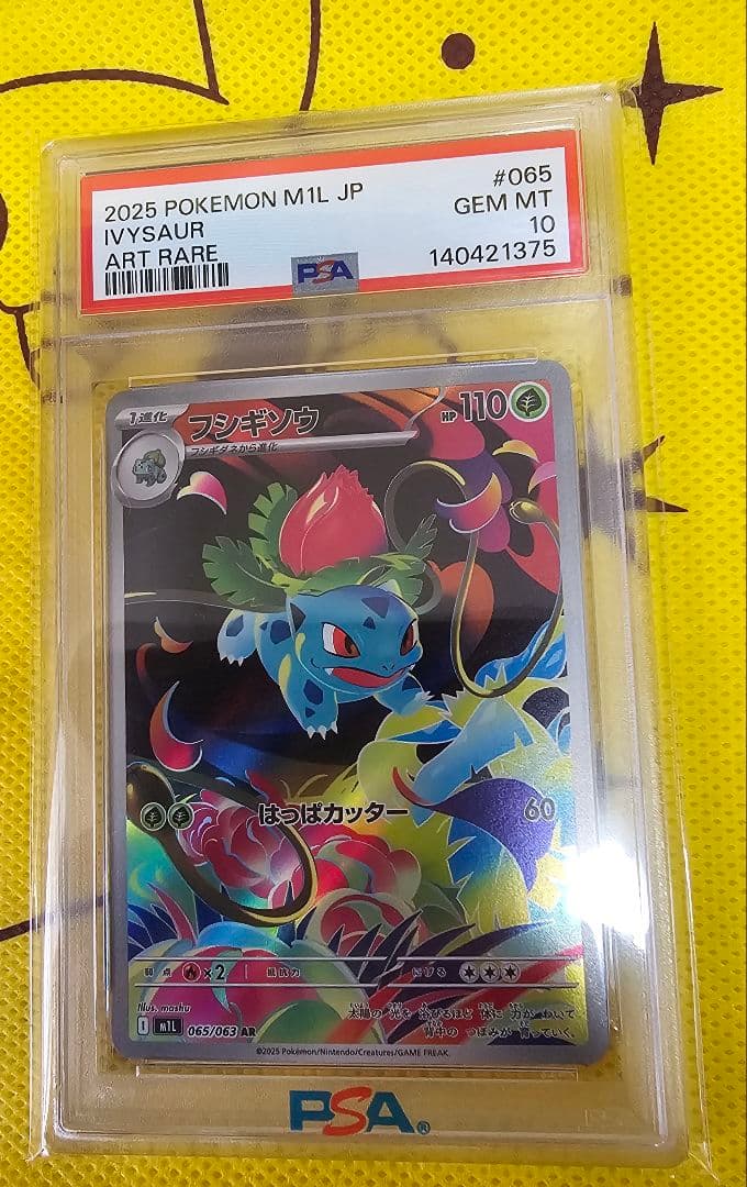 ス*ド様 フシギダネ フシギソウ AR PSA 10セット　美品