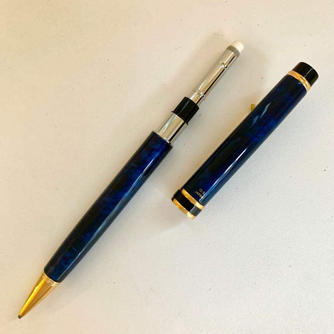 廃番 PILOT GRANCE マーブル ブルー シャープペンシル 0.5mm