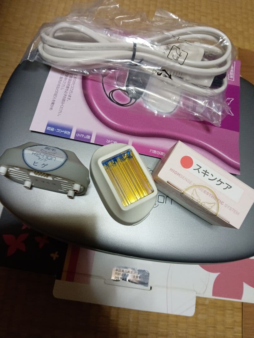 値下げ★ケノン脱毛★美品★未使用カートリッジ付き　 美顔 メンズにも