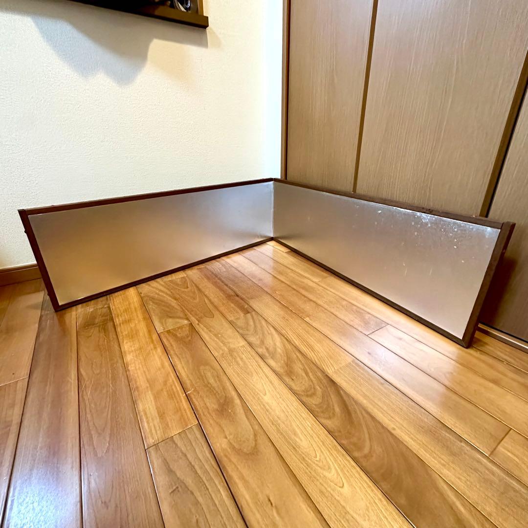 茶道具　風炉先屏風　仕切り　裏面張替えお手入れ済
