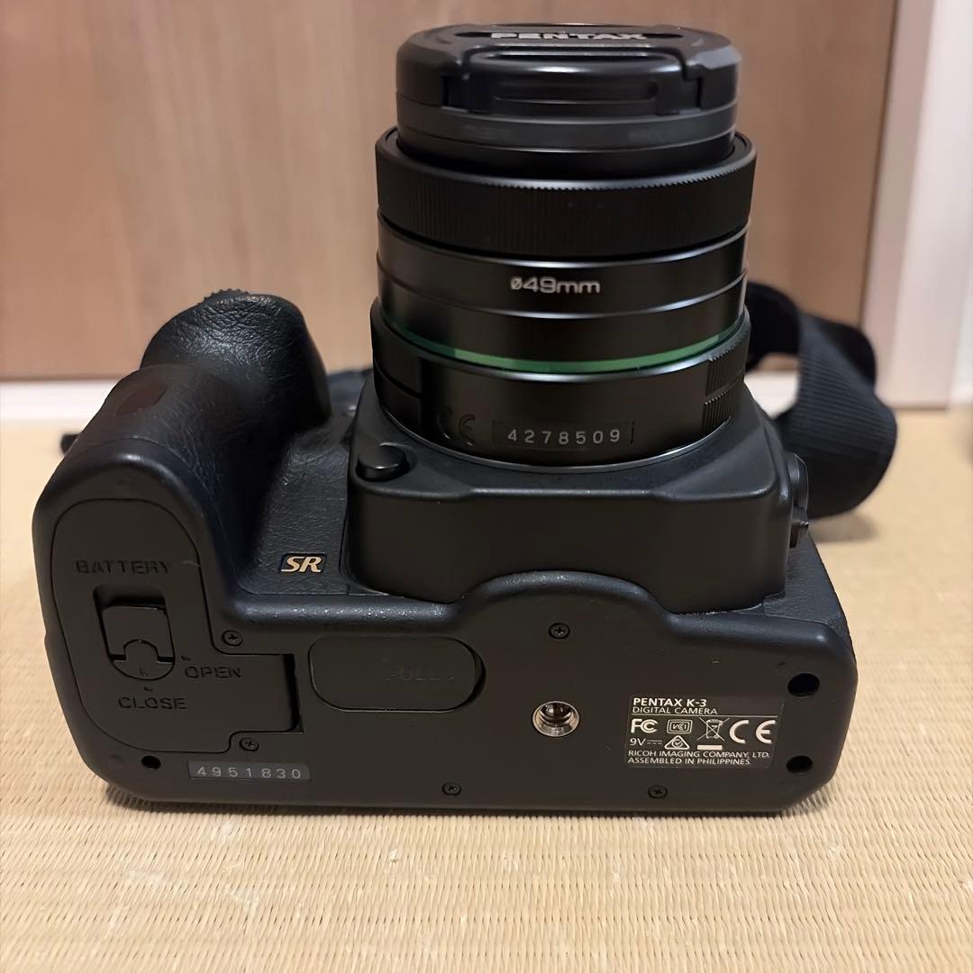 ペンタックス K-3ボディ レンズ3種