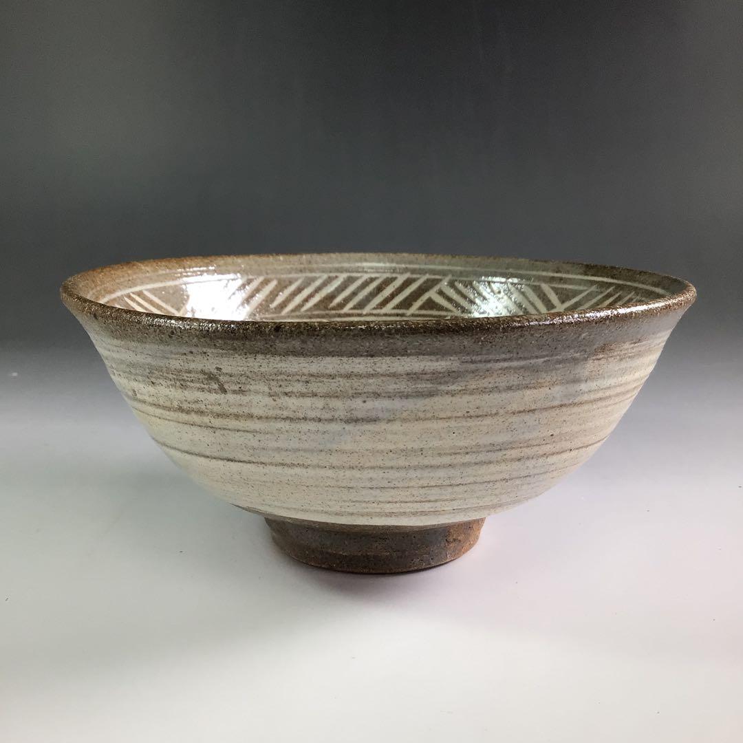 Ｒ５８７　茶碗　『高麗焼』『楽善斎　李方子造』『三島刷毛目茶碗』　共箱　茶道具