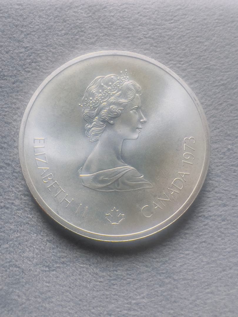 モントリオールオリンピック 10ドル銀貨48.6g