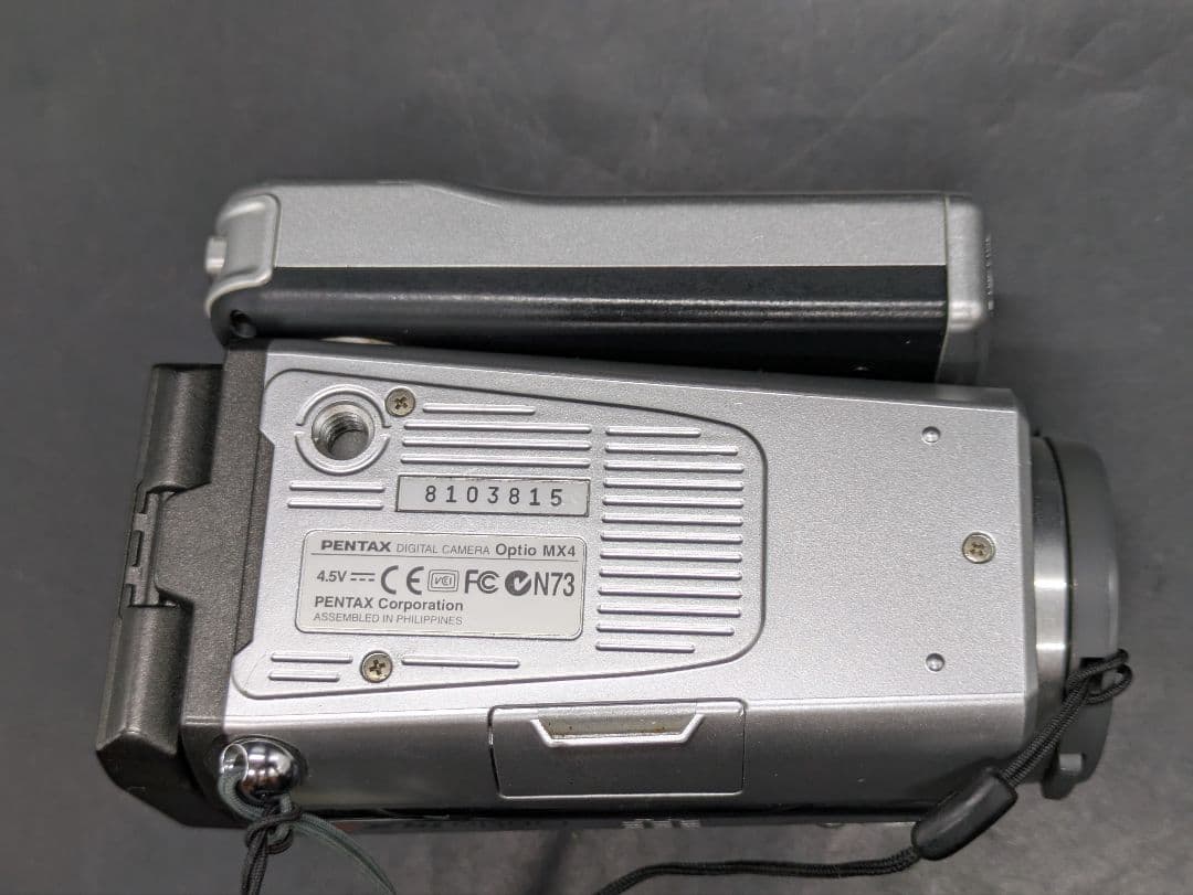 【動作確認済】PENTAX Optio MX4 本体 充電器付き