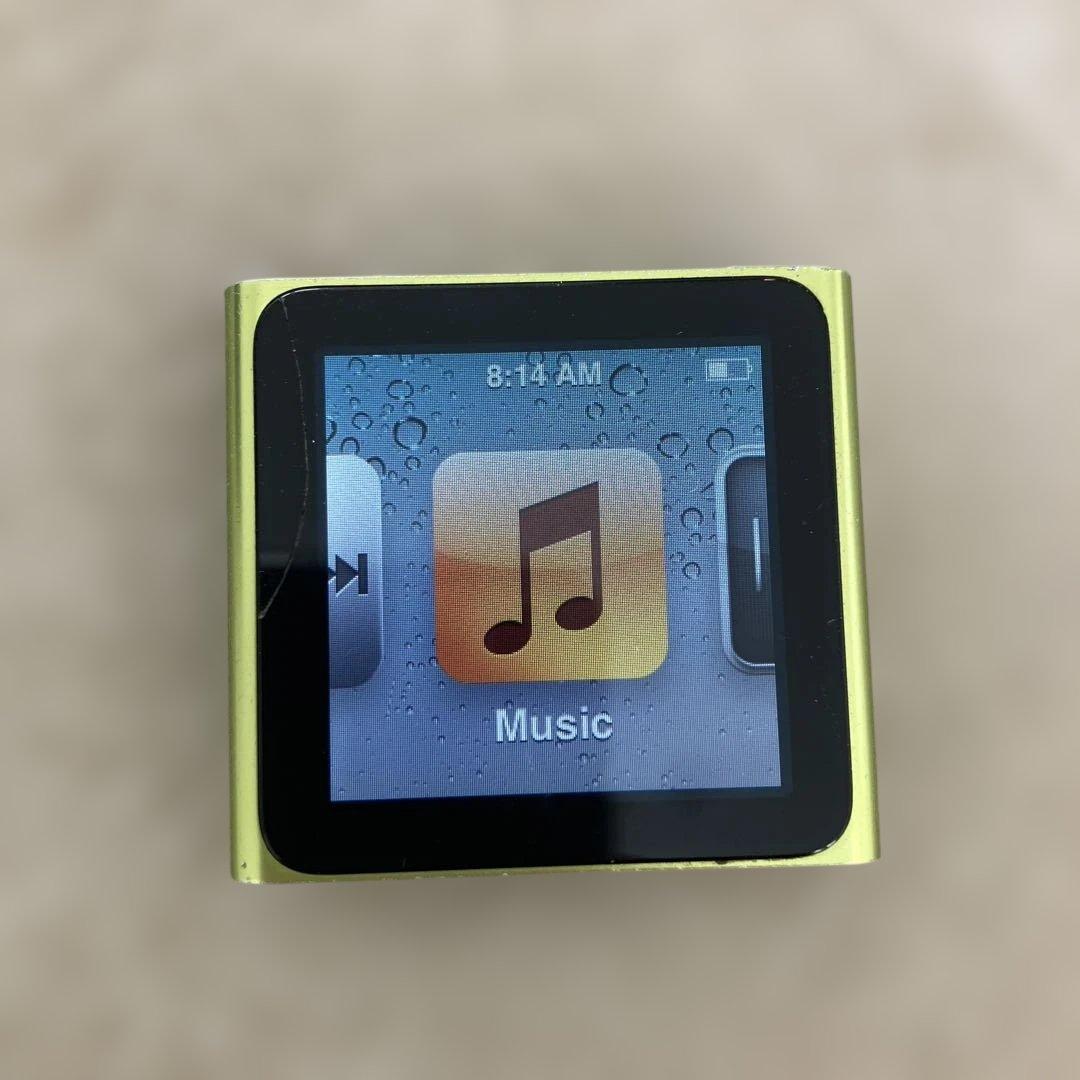 Apple iPod nano 第6世代16Gグリーン箱付き