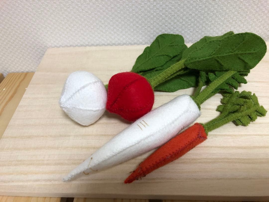 フェルト☆野菜＆果物☆おままごと☆ハンドメイド☆28個セット