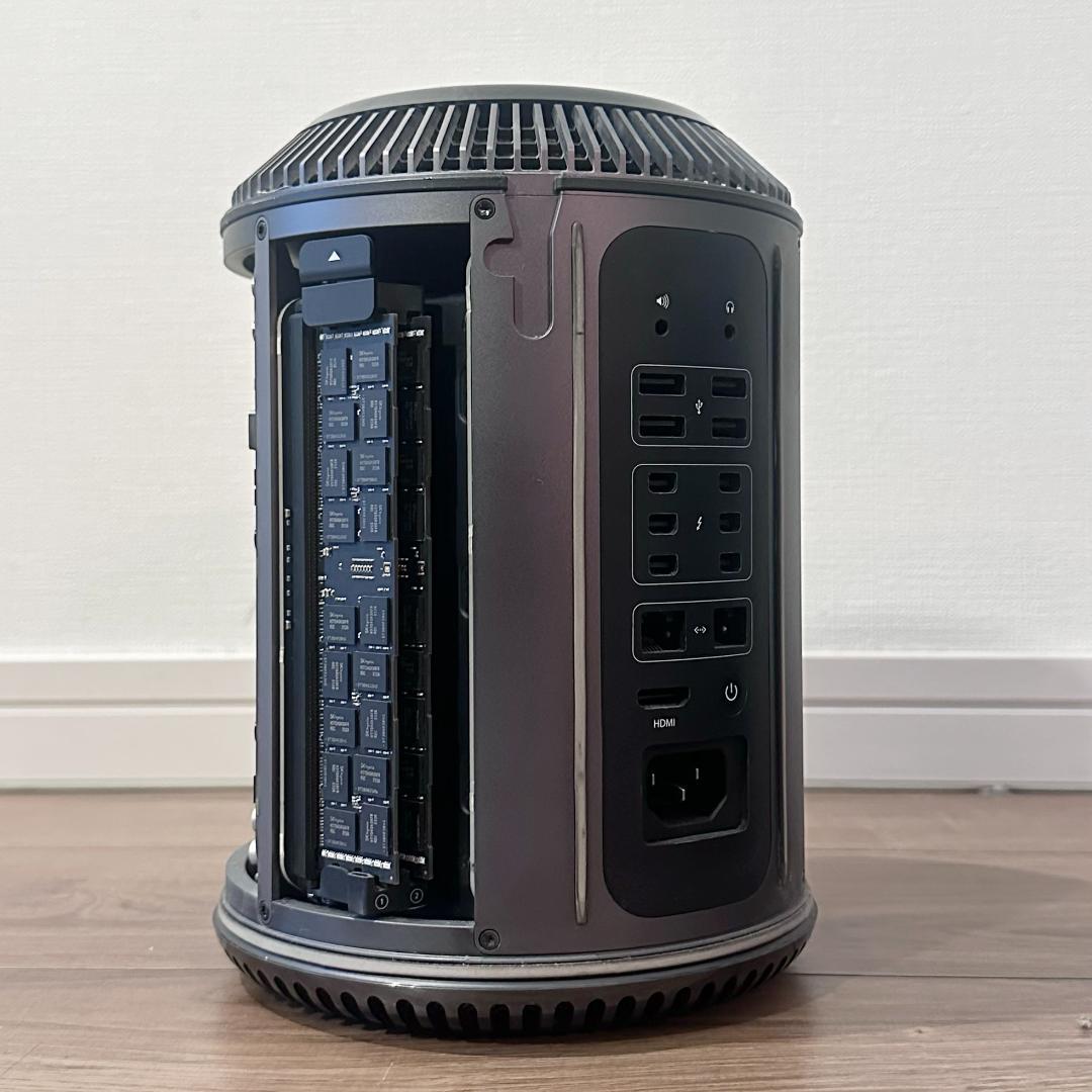 Macデスクトップ MacPro 2013 3.5GHz 6Core 64GB 1TB SSD