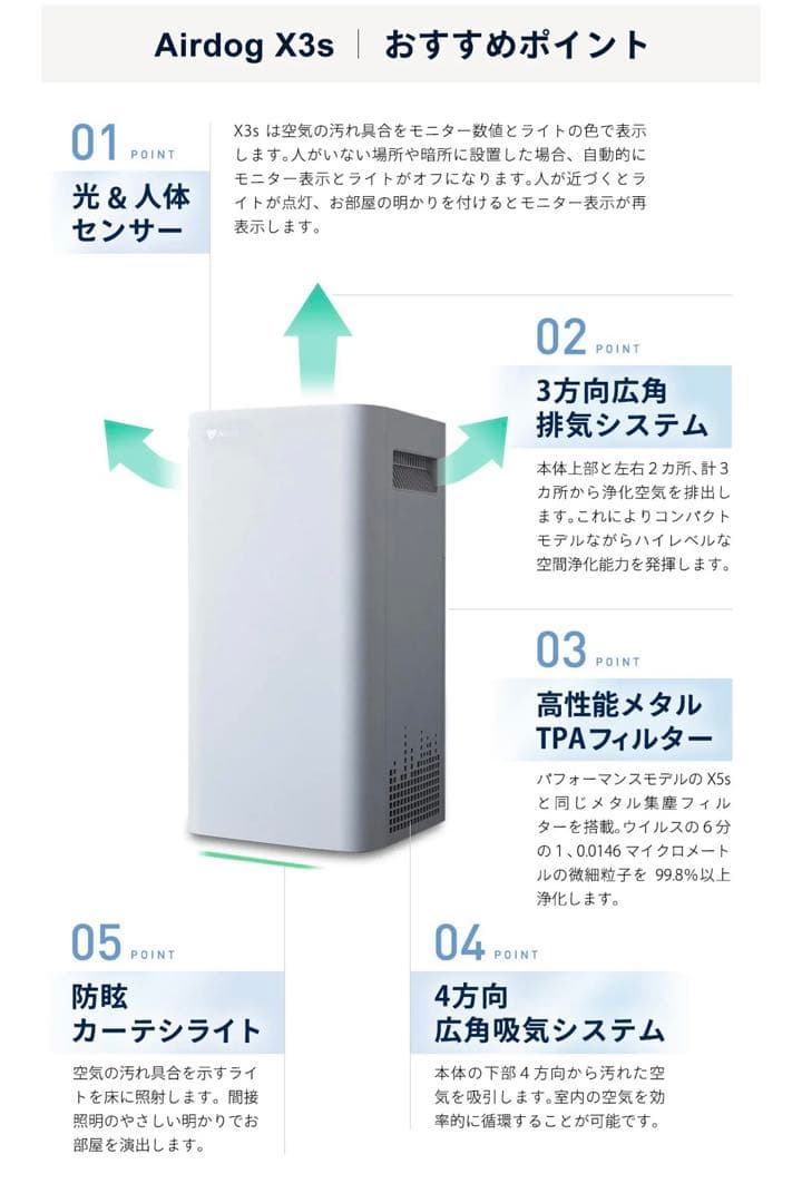最終価格⭐️メーカー動作確認済⭐️付属部品の内4点新品✨Airdog X3s　21年