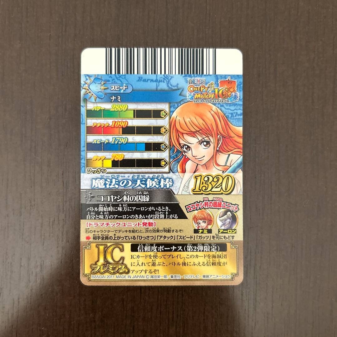 ワンピーベリーマッチアイシー　ナミ　IC2-CP3