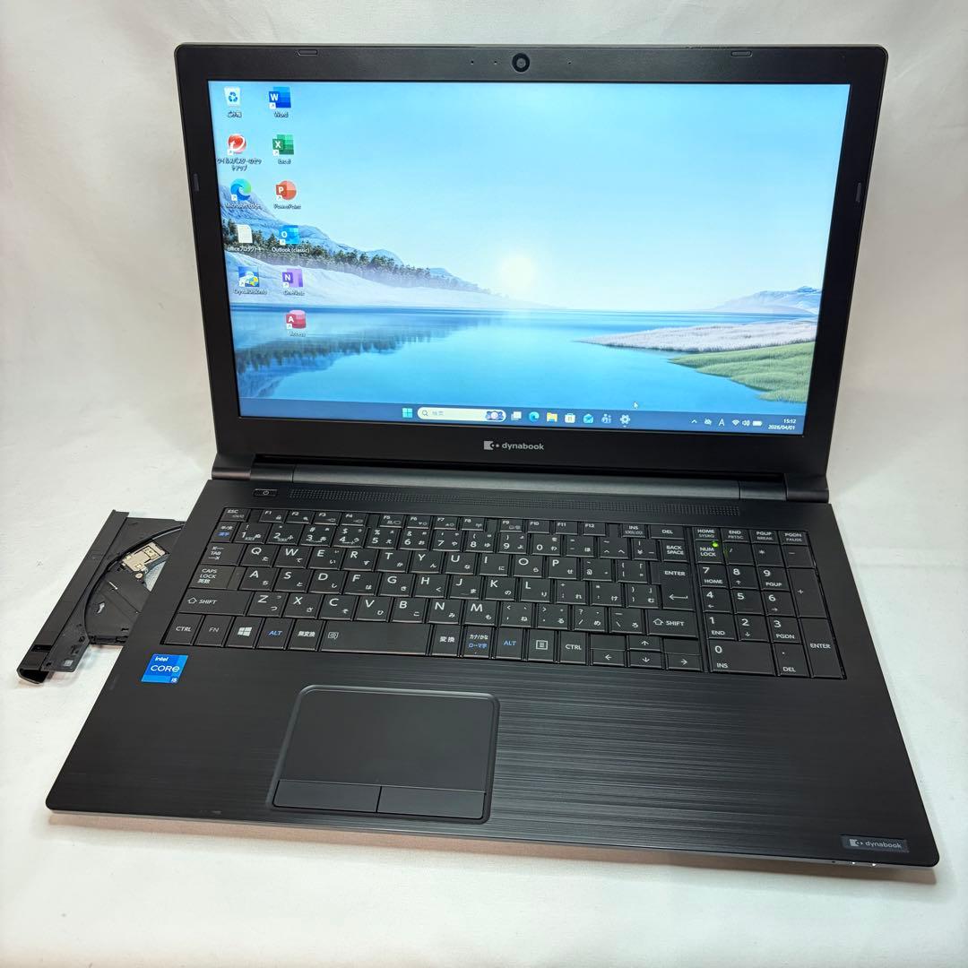 使用少 準美品 dynabook B65/HS 15.6型 DVDスーパーマルチ