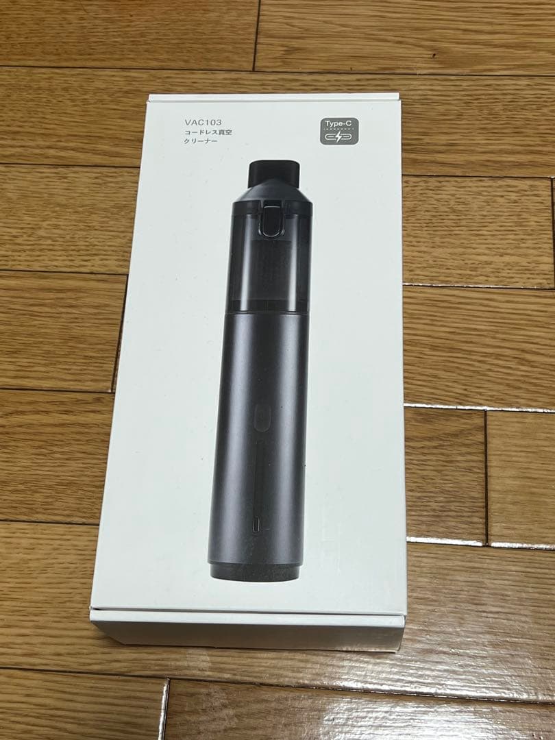 ハンディクリーナー 車用掃除機 コードレス 強力吸引 1台2役 吸塵吹塵 両用