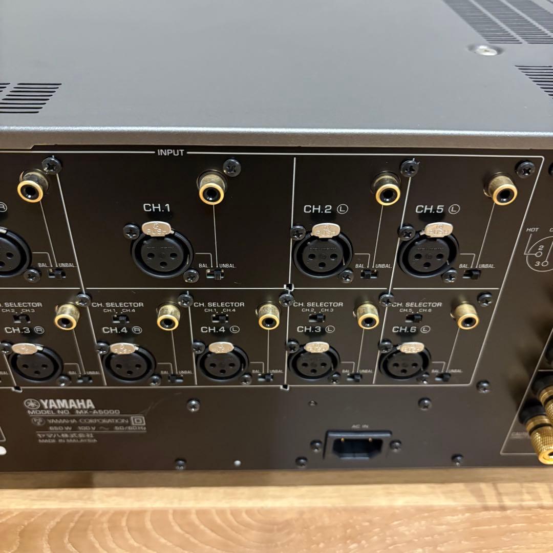 YAMAHA MX-A5000 11chパワーアンプ 訳あり