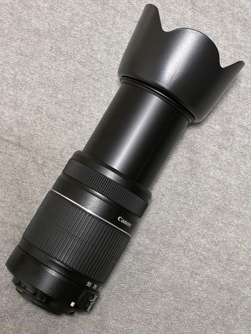 ⭐️極美品⭐️Canon EF-S 55-250mm IS II フード付望遠レンズ