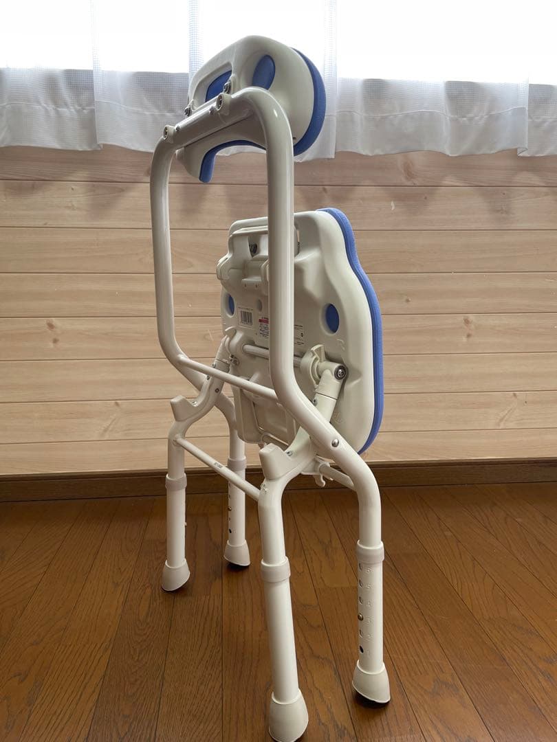 【新品未使用】安寿 折りたたみシャワーベンチ FC（背付タイプ）アロン化成