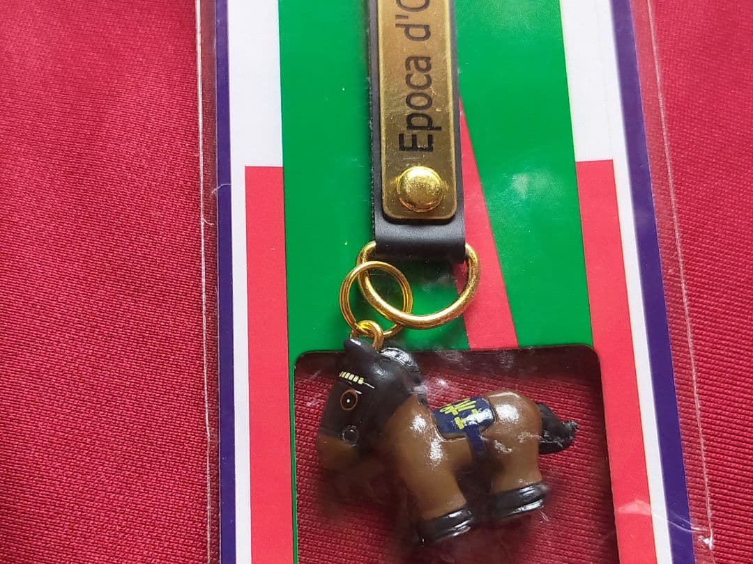①◆　競馬　JRA　◆　エポカドーロ　◆　革キーホルダー　ストラップ　セット　◆