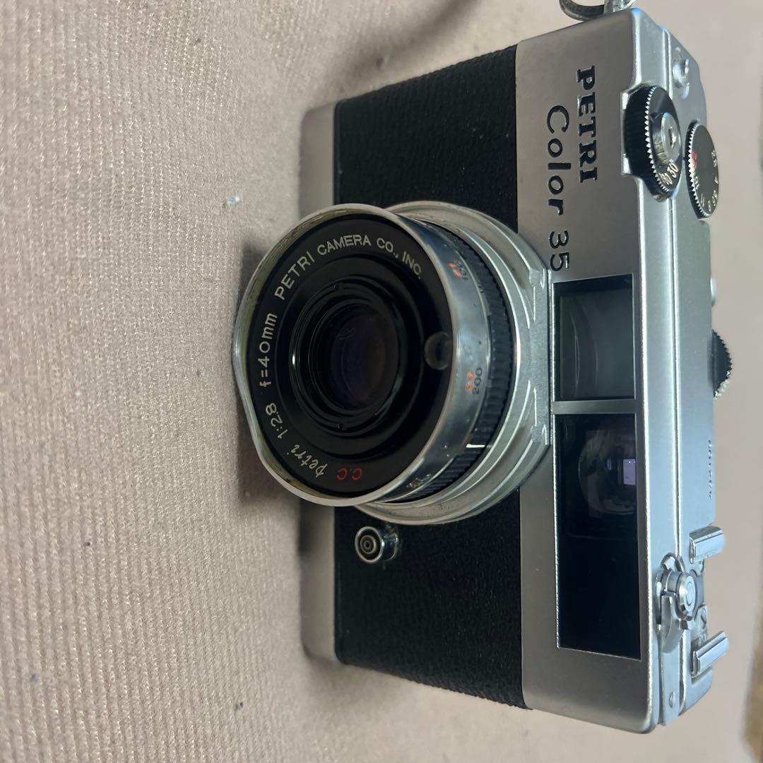 PETRI Color 35 フィルムカメラ ケース付き(ジャンク)