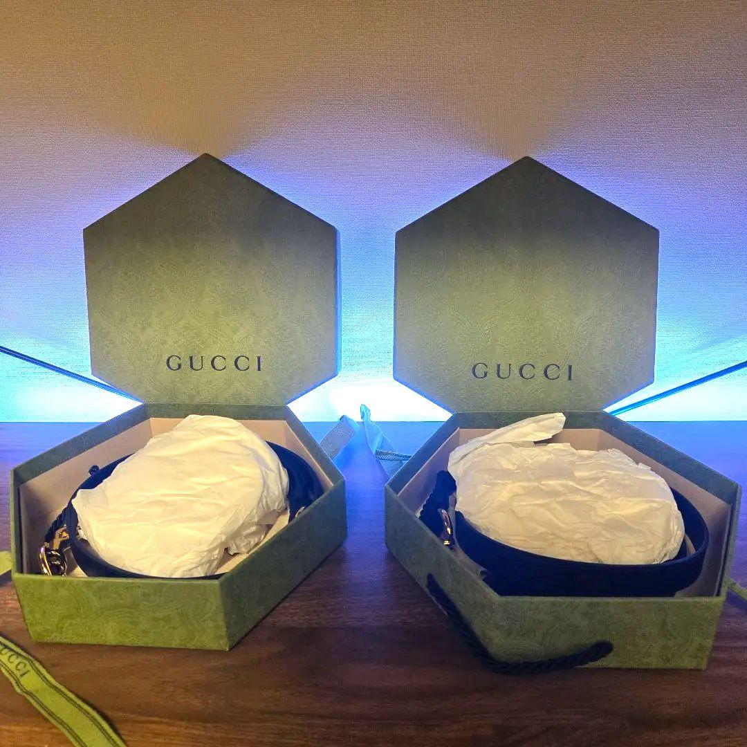 【正規品】GUCCI グッチ 犬用 リード 2本セット 多頭飼い お揃い
