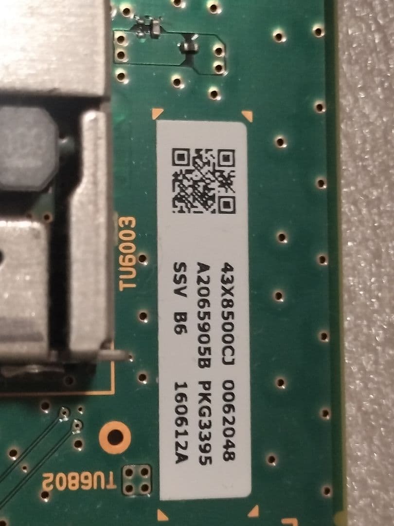 SONY　ソニー　BRAVIA　ブラビア　KJ-43X8500C　基板　基盤