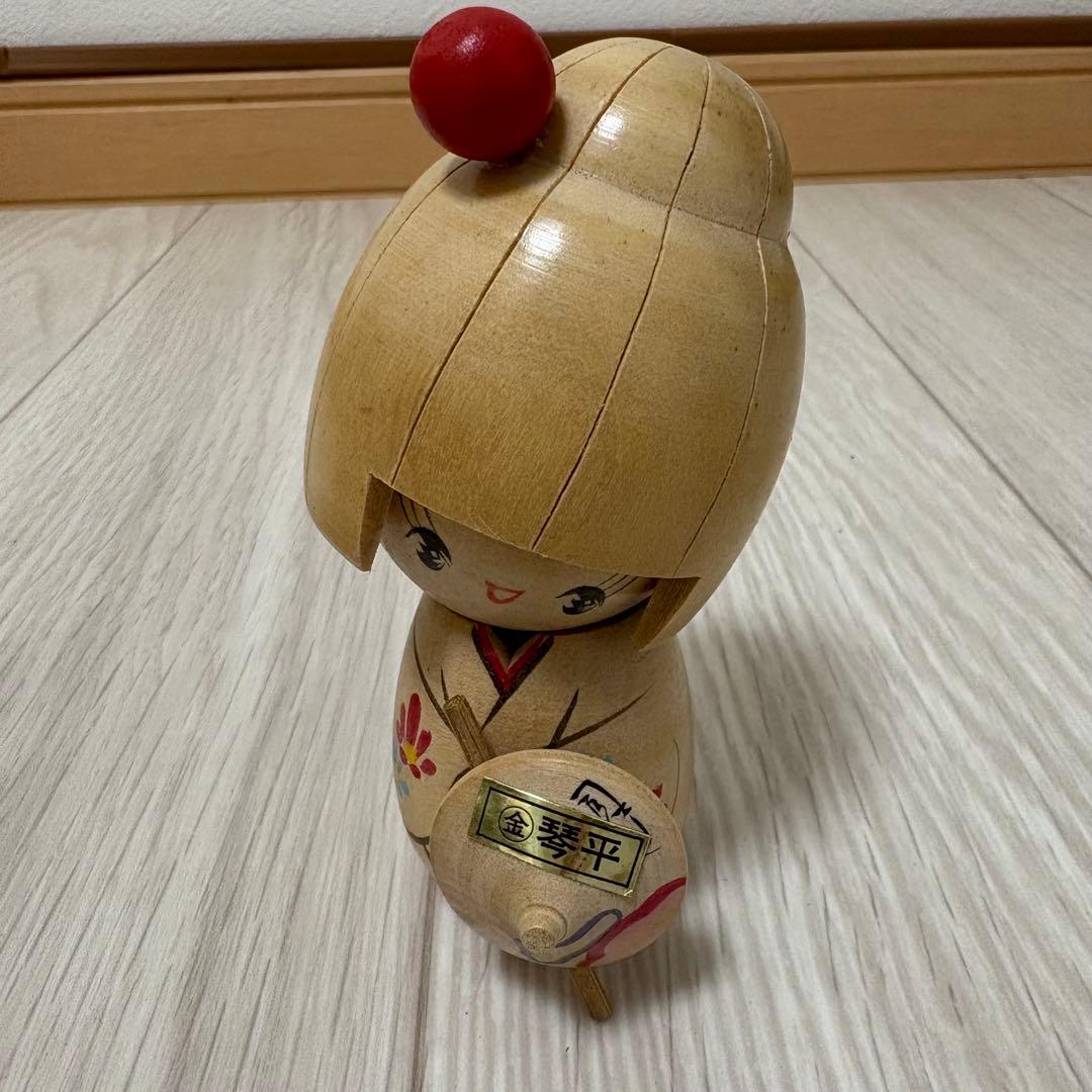 近代名作こけし　少女　わいち作　石田和市　受賞作品　伝統工芸