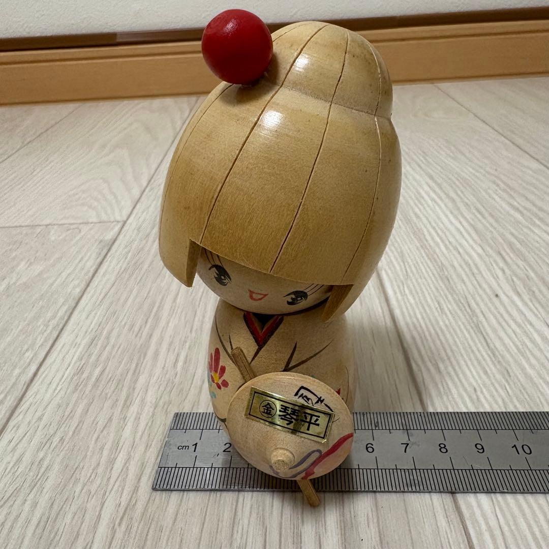近代名作こけし　少女　わいち作　石田和市　受賞作品　伝統工芸
