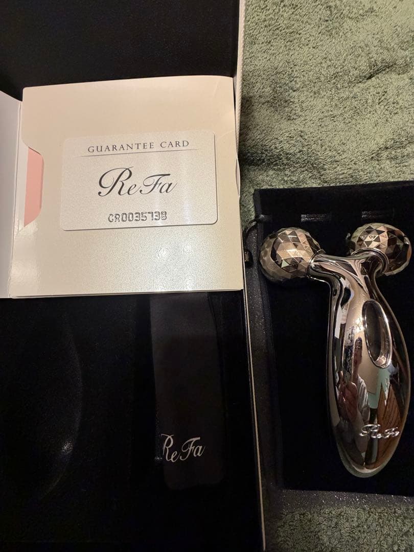 正規品　ReFa CARAT 美顔ローラー　ギャランティカード有