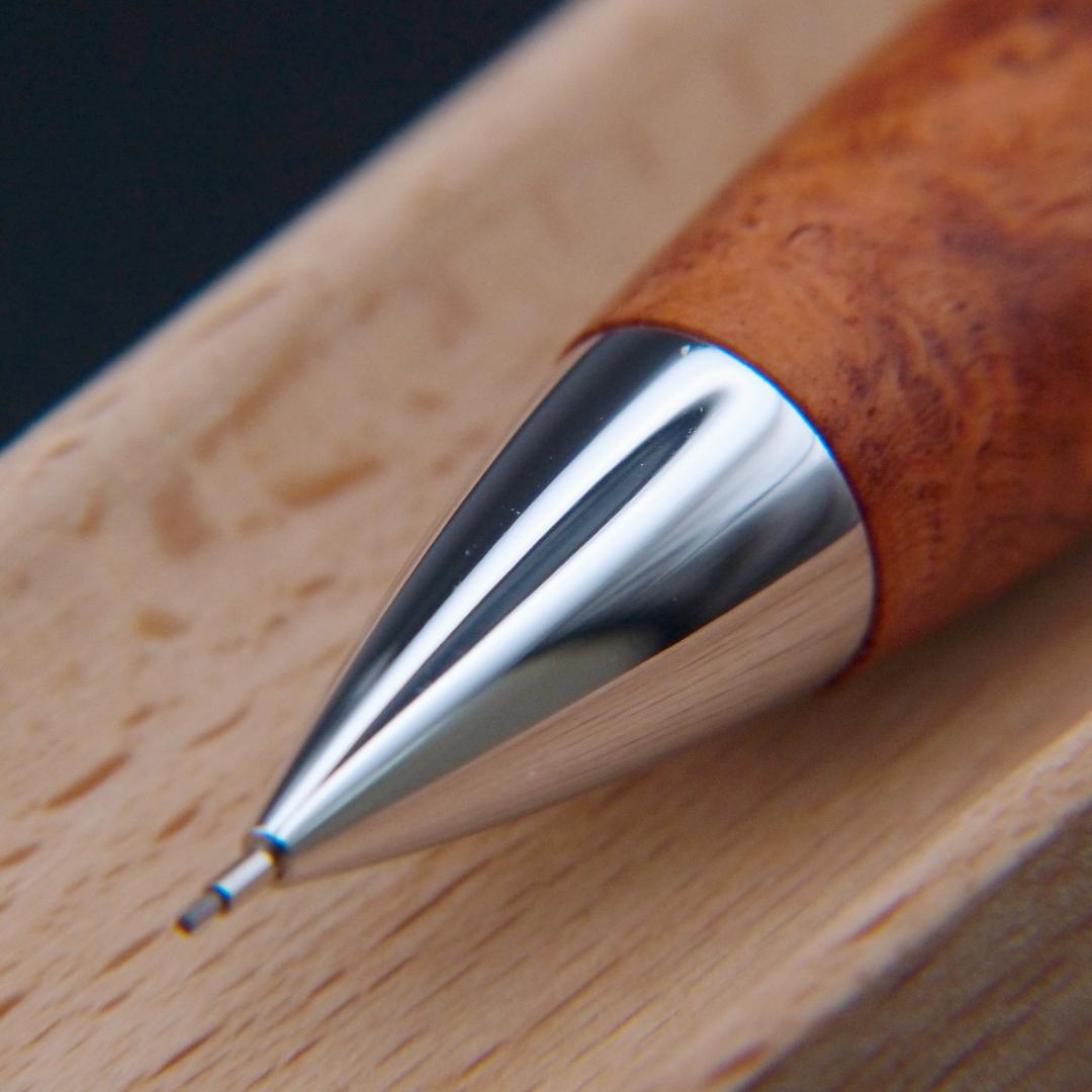 新品　工房楔　シャープペンシル　花梨こぶ杢　0.5mm