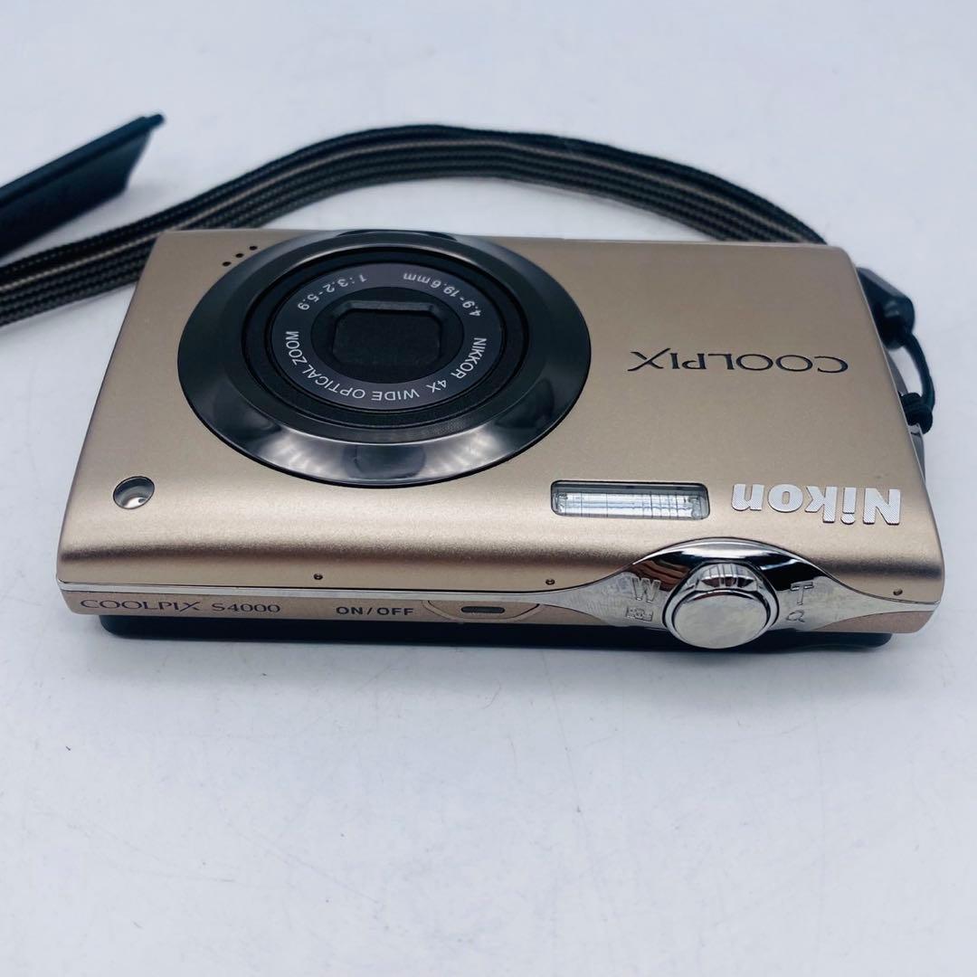 ★【美品動作確認済み】Nikon COOLPIX S4000