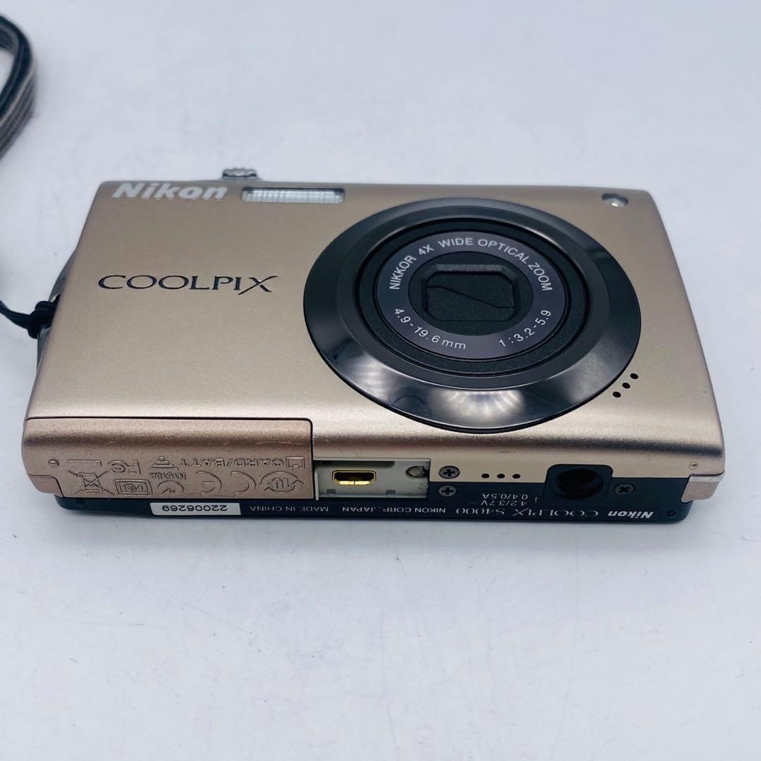 ★【美品動作確認済み】Nikon COOLPIX S4000