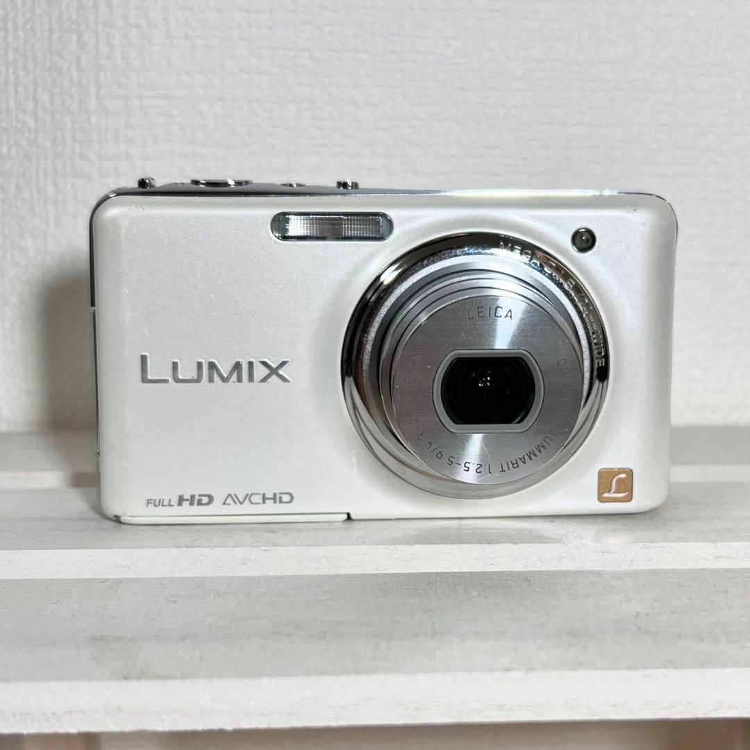 Panasonic LUMIX DMC-FX77 デジカメ　ホワイト　訳あり