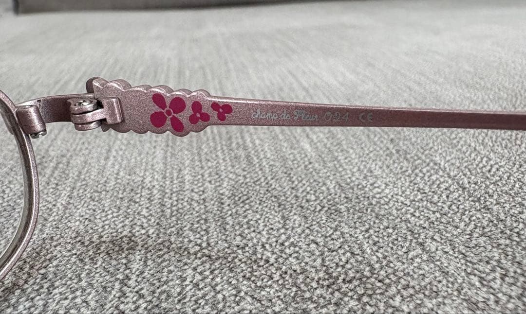 眼鏡フレーム　パリミキ　champ de Fleur 3歳〜小学生低学年　チタン