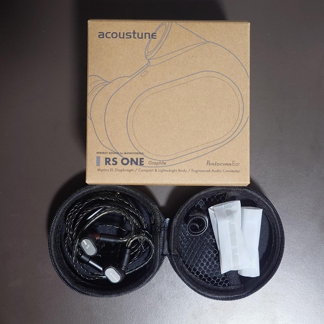 イヤホン Acoustune RS ONE Graphite