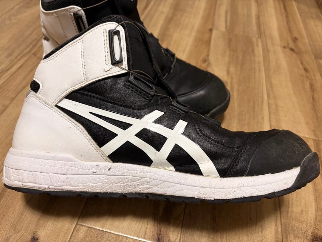 ASICS BOA 安全靴 JSAA A 黒/白