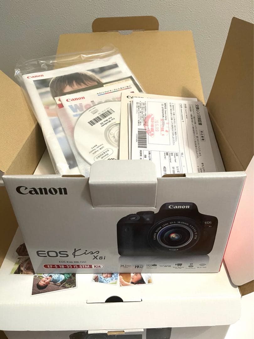 【美品】Canon EOS KISS X8i レンズ3点 標準,望遠,単焦点