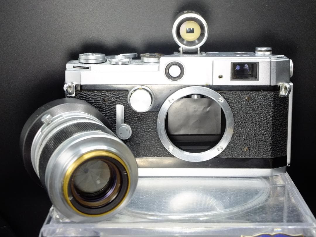キャノンVL2／キャノン50mmf1.8Ⅱ純正フード付【実写確認整備品】