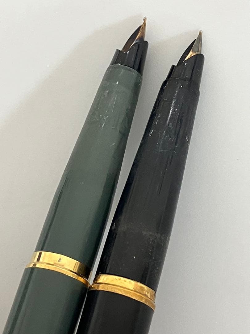 パーカー（PARKER）万年筆 2点おまとめ レトロ ヴィンテージ 緑 黒