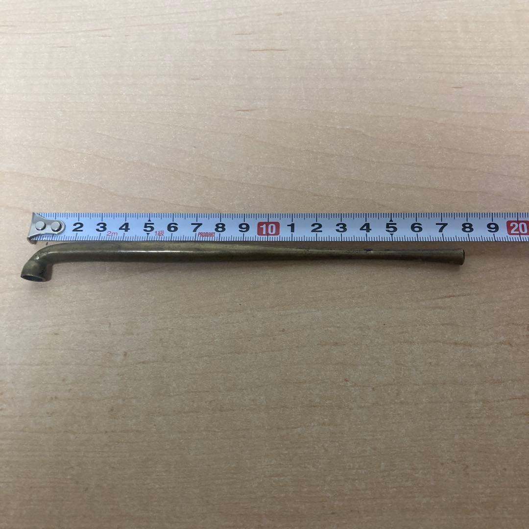 煙管 キセル 金属製 骨董品 約18cm
