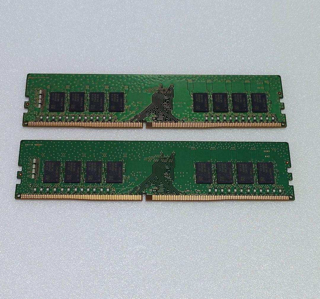 Samsung DDR4 3200 16GB ×2 計 32GB 【動作確認済】