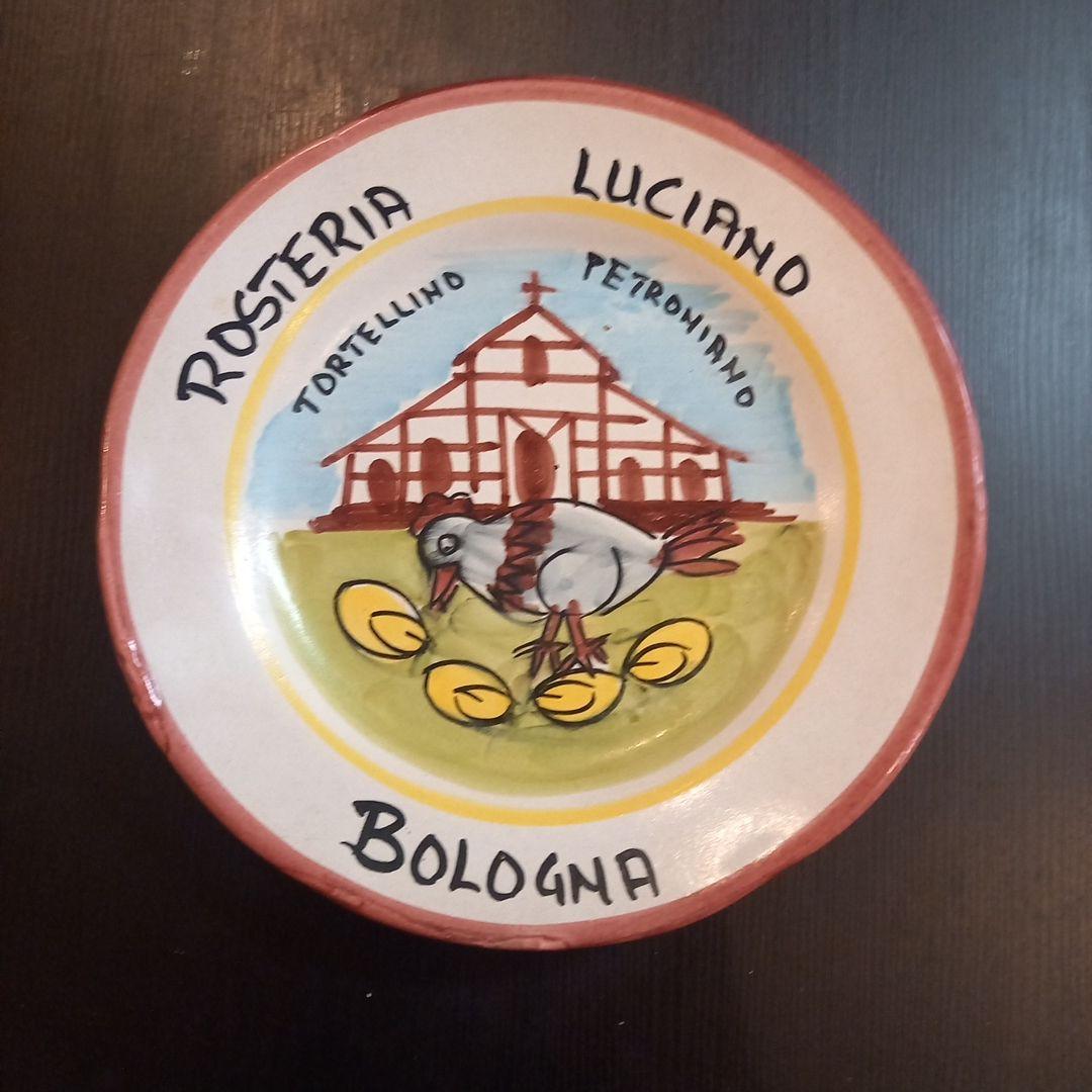 ROSTERIA LUCIANO 手描き皿