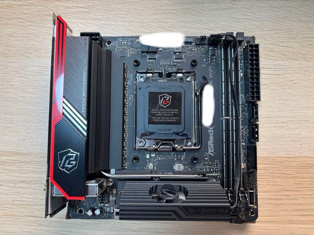 マザーボード ASRock B650E PG-ITX WiFi