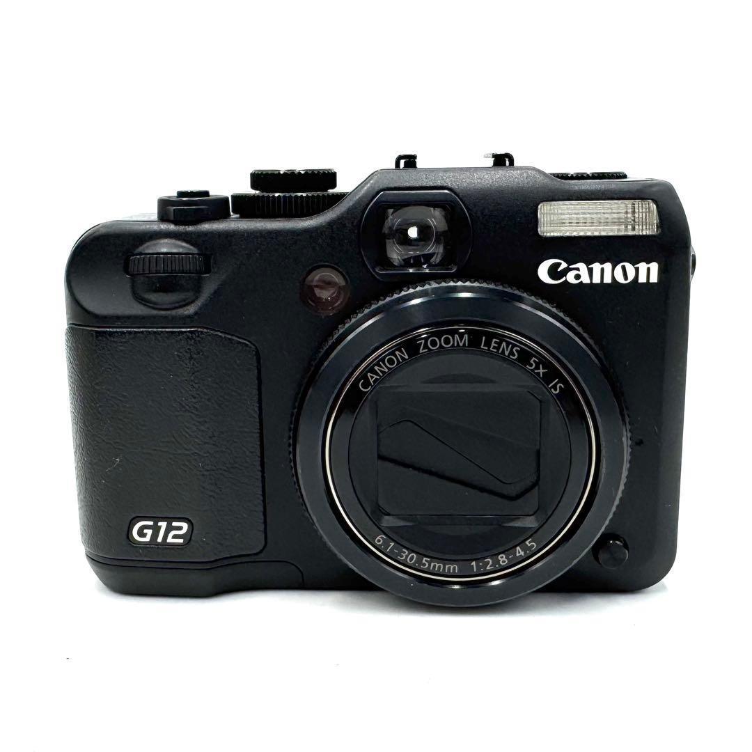 動作良好 Canon PowerShot G12 コンパクトデジタルカメラ