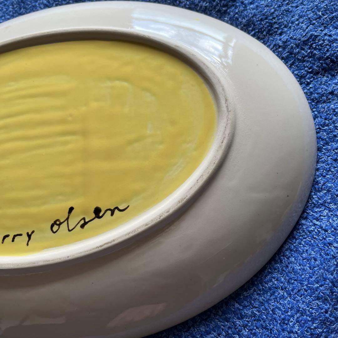 sherry olsen ceramic 大皿　シェリーオルセン