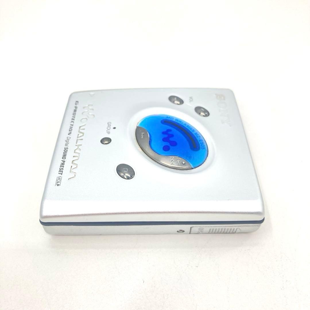 SONY MZ-E505 シルバー 動作品 MDプレーヤー