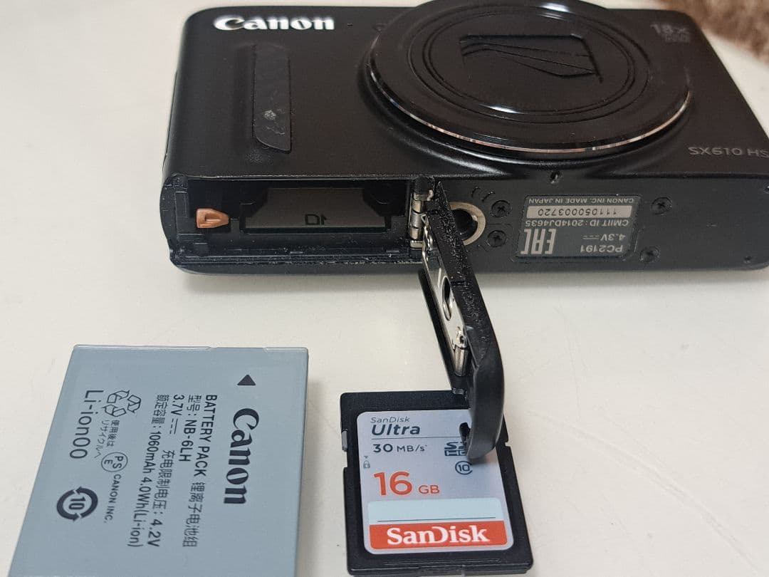 ✨美品✨ Canon Power Shot SX610 HS Wi-Fi 黒