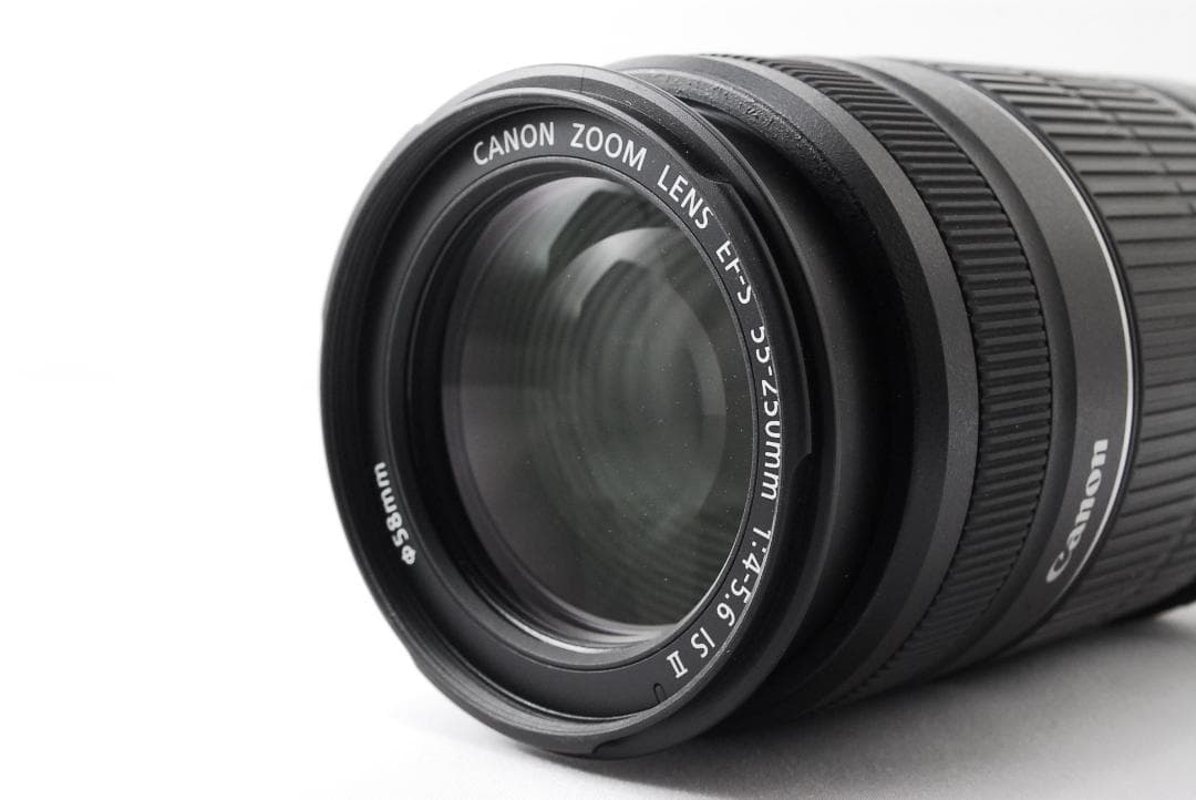 美品❤️Canon EF-S 55-250mm IS Ⅱ❤️純正望遠レンズ