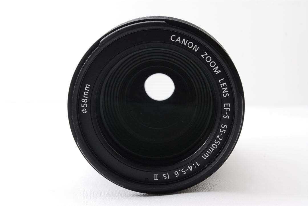 美品❤️Canon EF-S 55-250mm IS Ⅱ❤️純正望遠レンズ