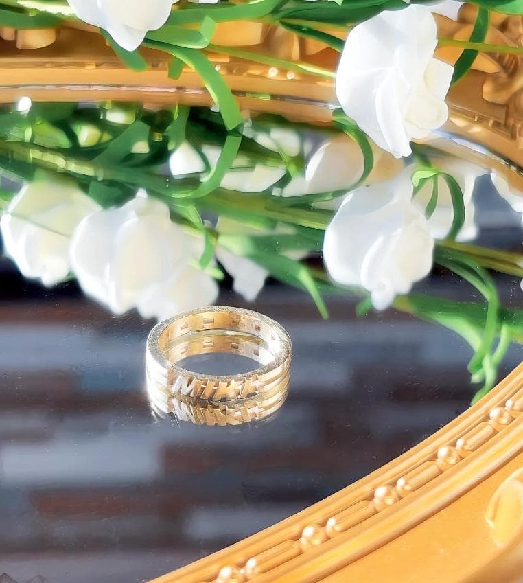 『時を刻むBRASS NAME RING』3mmタイプ 指輪