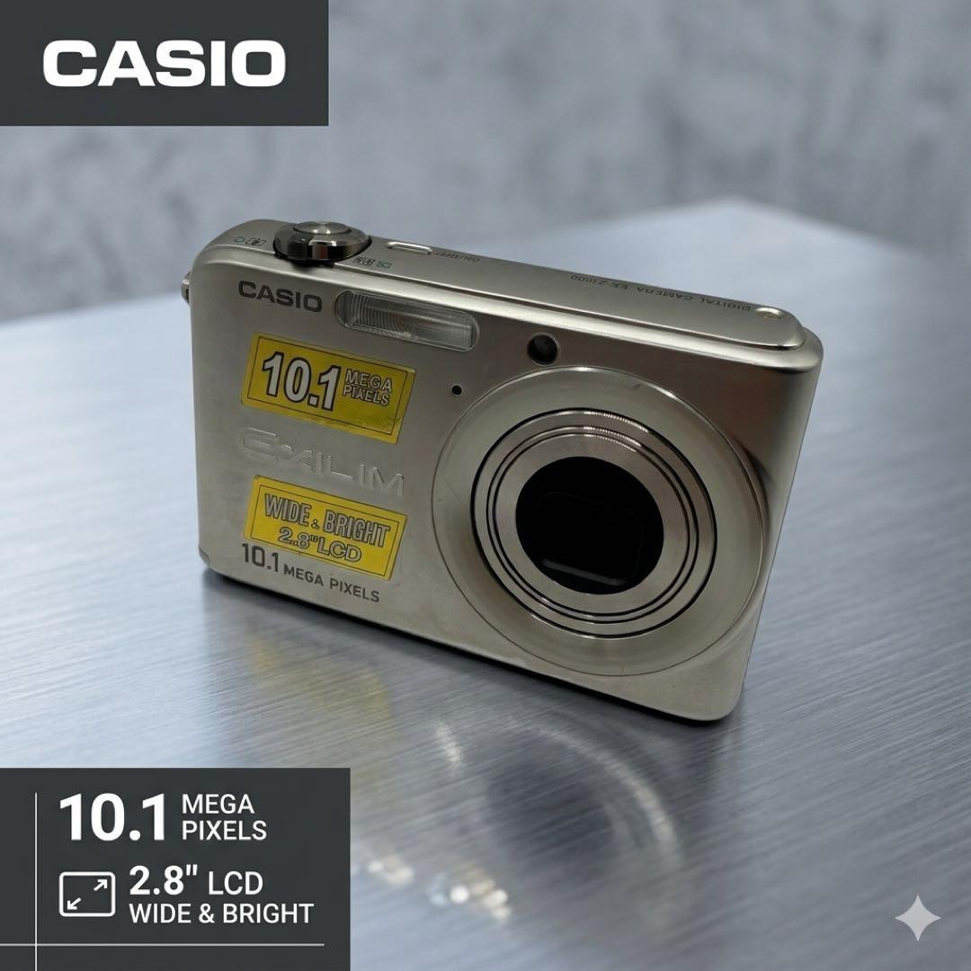【ジャンク】CASIO EX-Z1000 動作品 CCD 名機 コンデジ